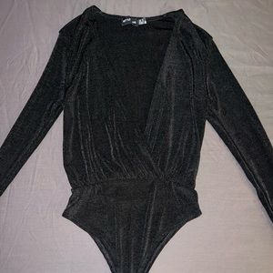 Pretty little thing black bodysuit